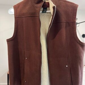 Ralph Lauren Brown Sleeveless Vest